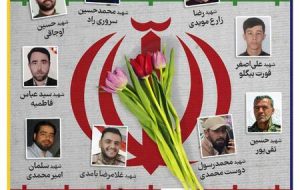 شهیدان وطن/شما بازوی های انقلاب هستید